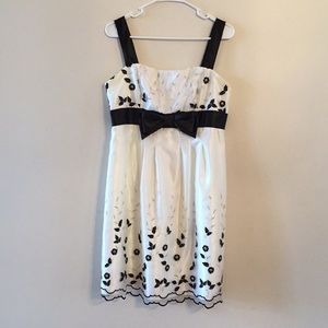 Embroidered Flower Dress